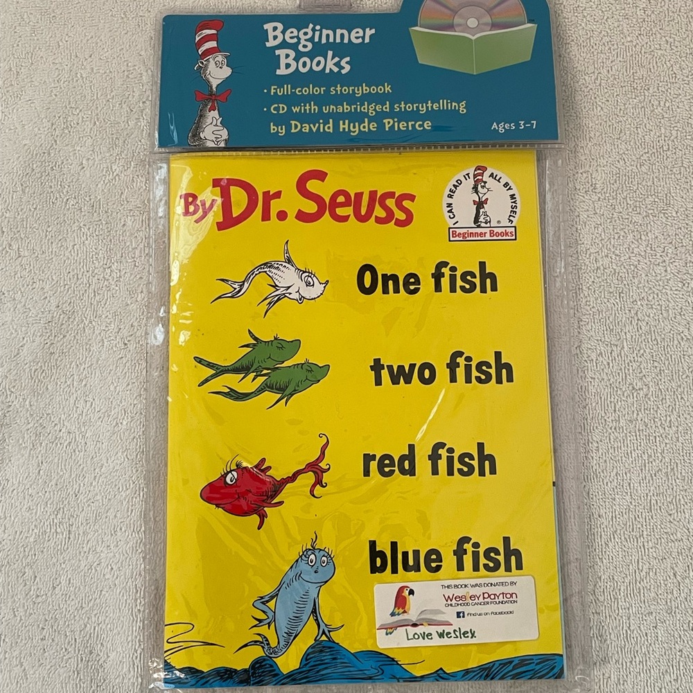 Dr. Suess Book & CD NWT